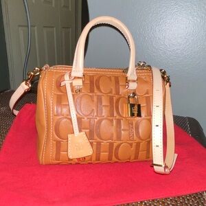 Carolina Herrera Andy 5 locked mini crossbody bag